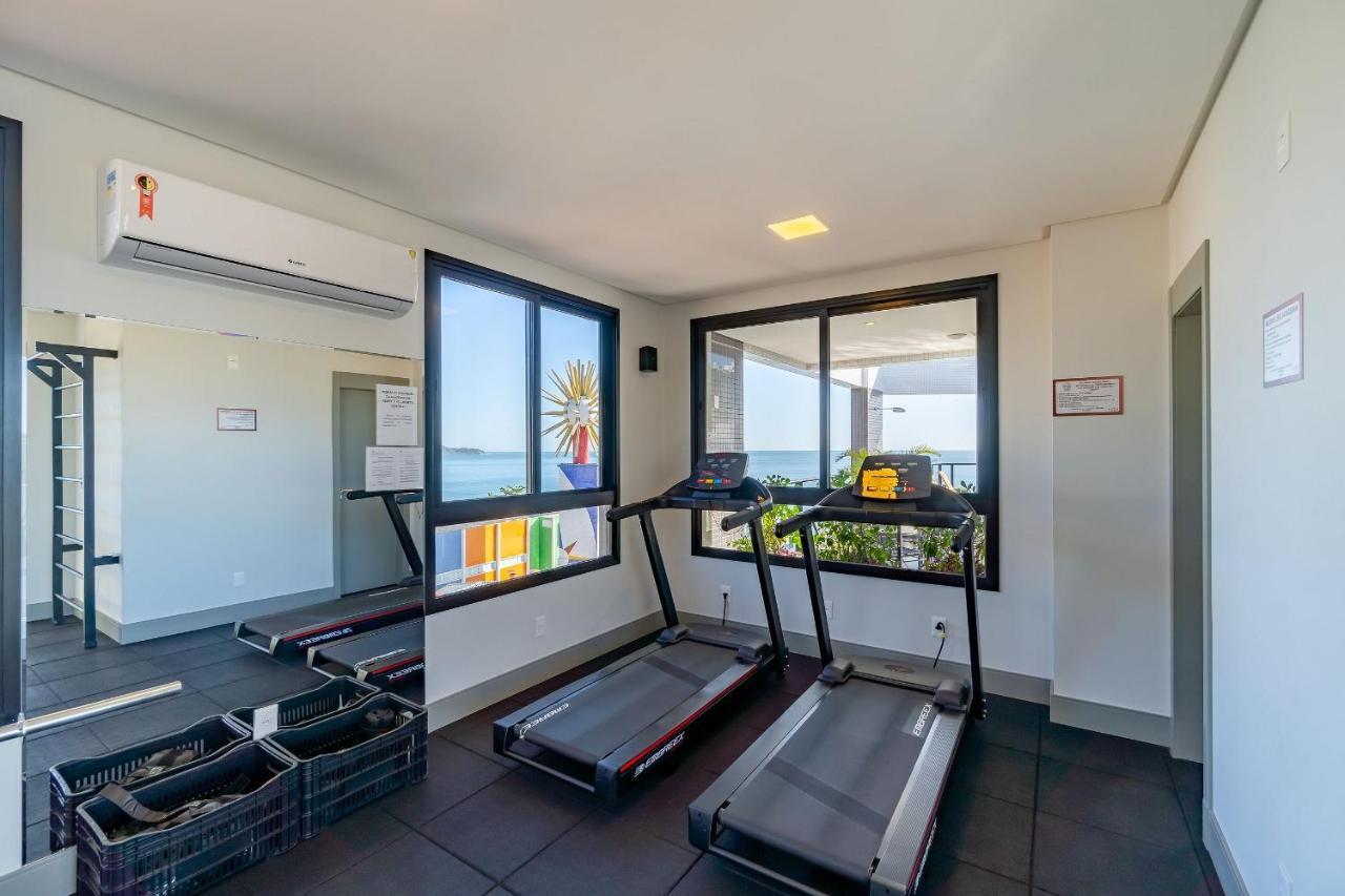 Confortavel Loft Com Vista Para O Mar - Condominio Com Piscina Bombinhas Kültér fotó